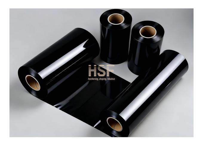 120μm Black CPE Base Film product demonstration